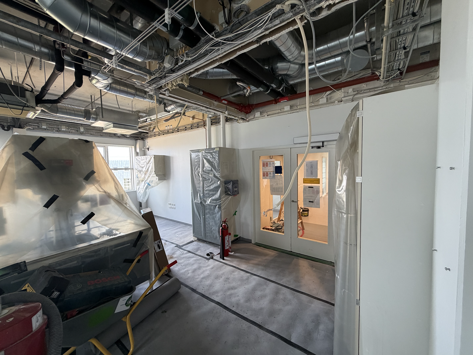 Novo Nordisk laboratorium efter